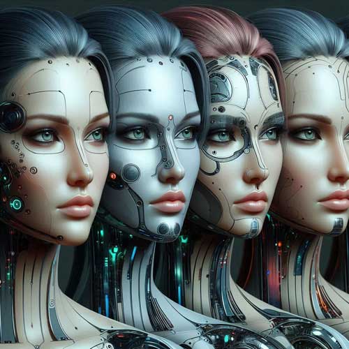 بعيون كبيرة وشفاه ممتلئة يمكن للذكاء الاصطناعي خلق وجوه خالية من العيوب